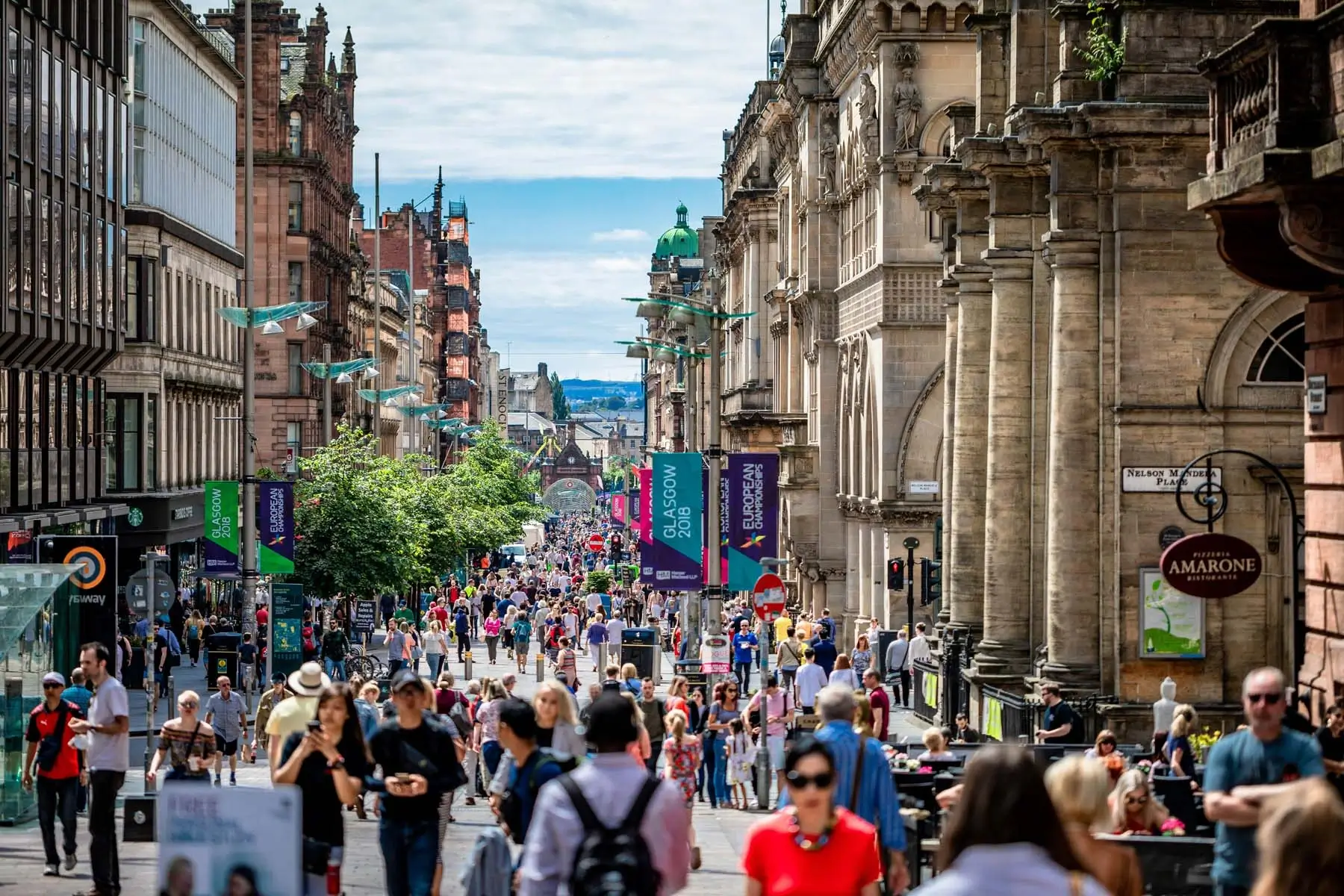 A UK high street