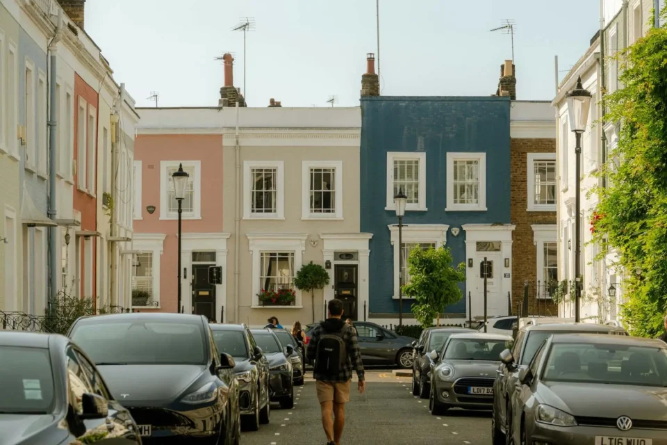 A street of houses