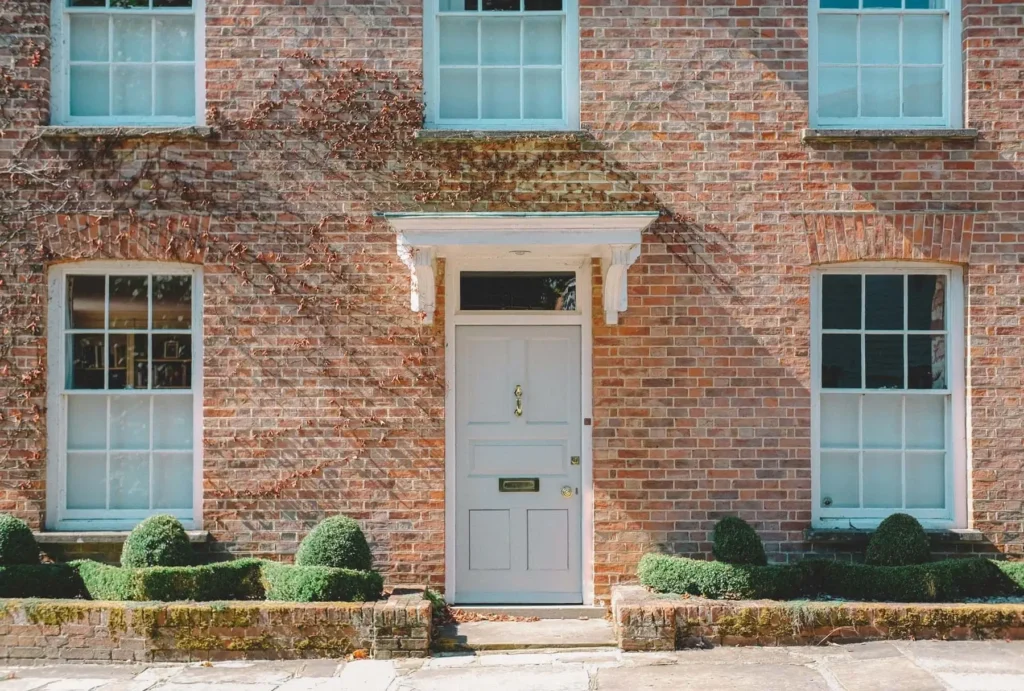 A house front