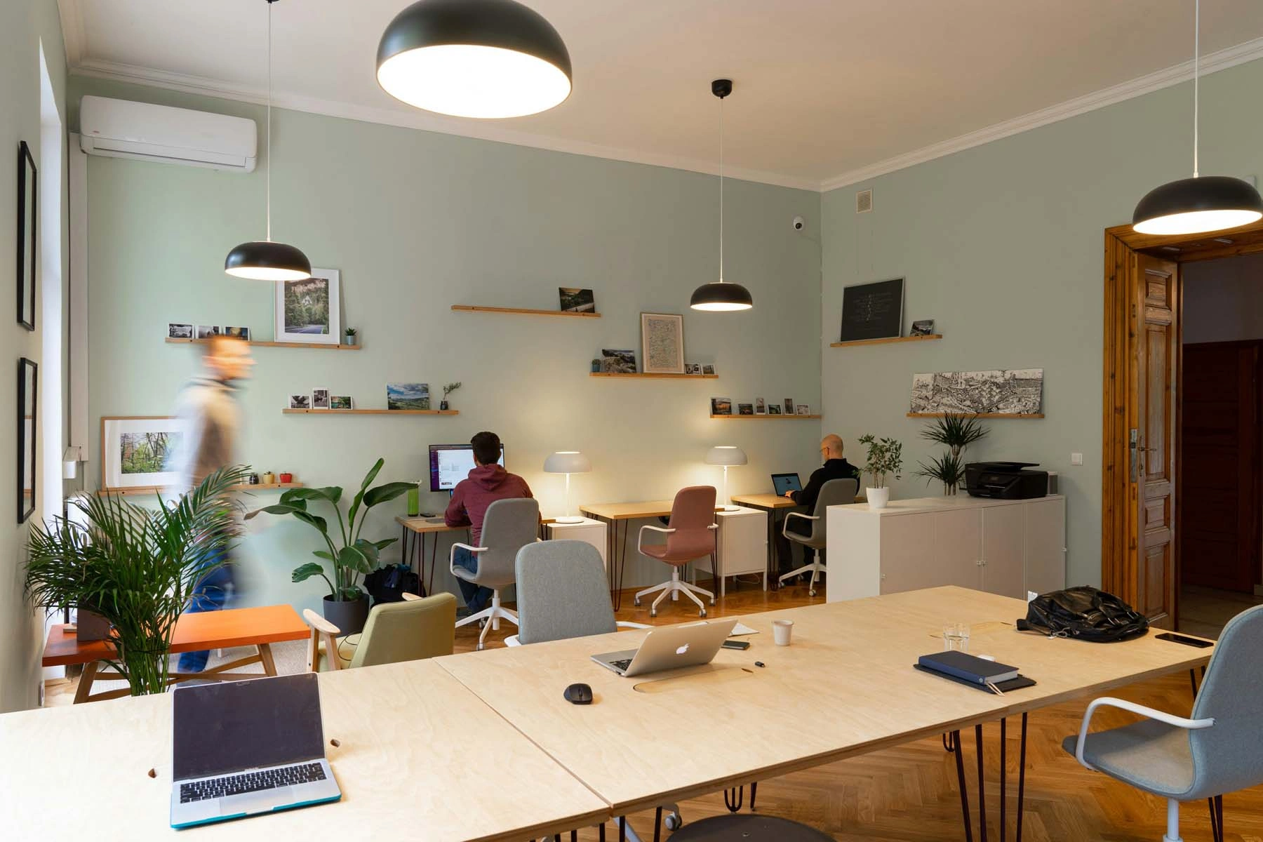 A work space