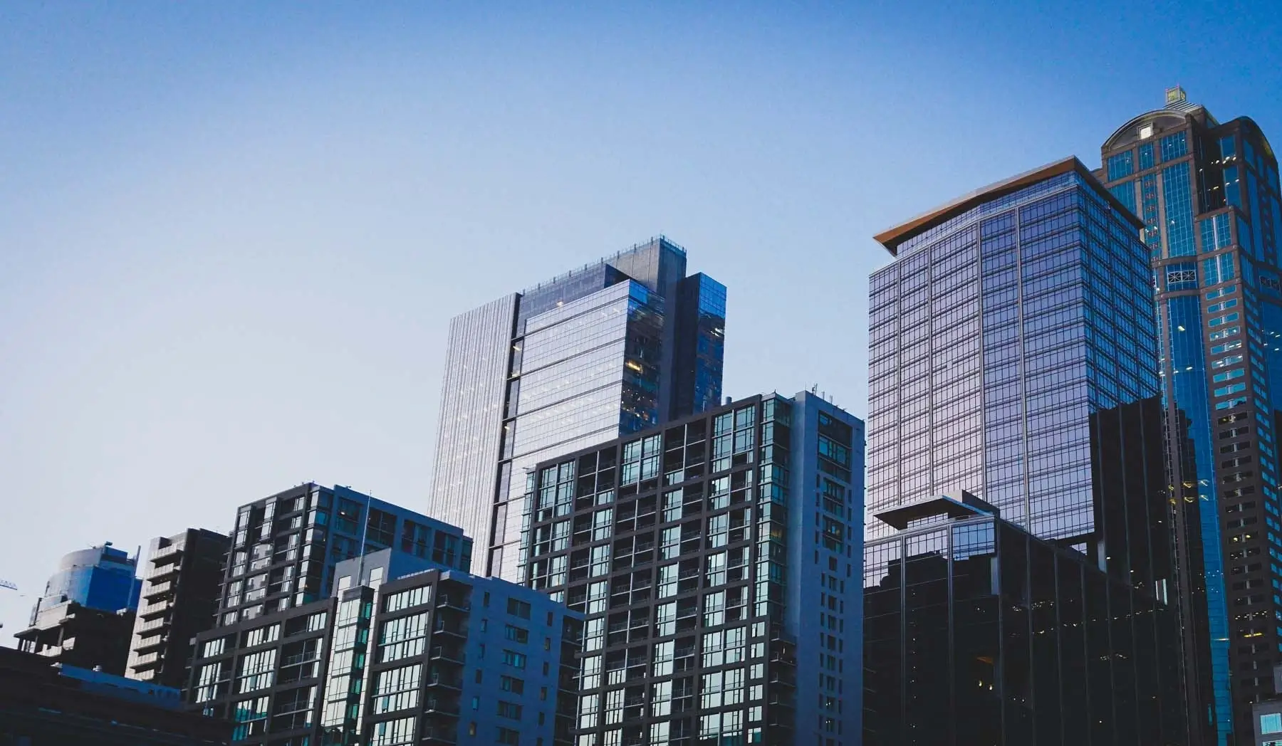 Tall office blocks