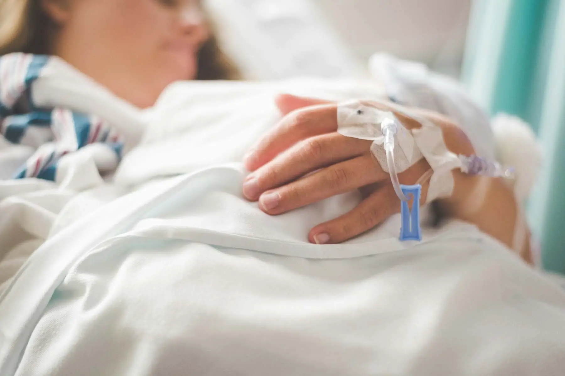A person in hospital